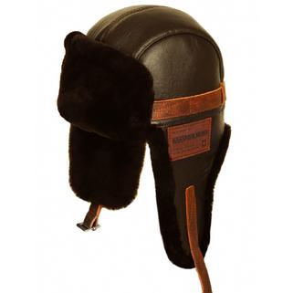 Ушанка меховая Polar Sea brown (Art.19)